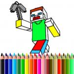 BTS Minecraft Coloring